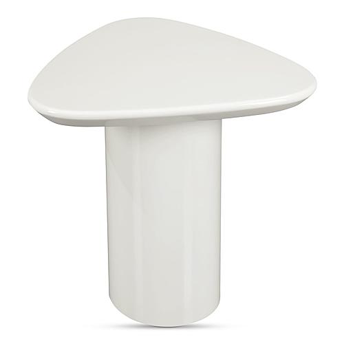 Eden Accent Table Ivory Lacquer by Moe's Home Collection