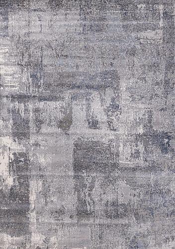 Emory Grey White Distressed Rug by Kalora