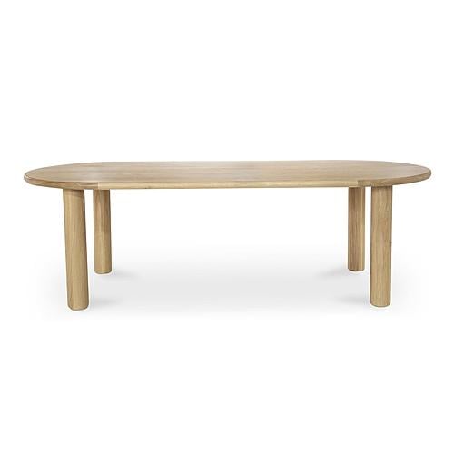 Milo Large Dining Table Oak by Moe's Home Collection