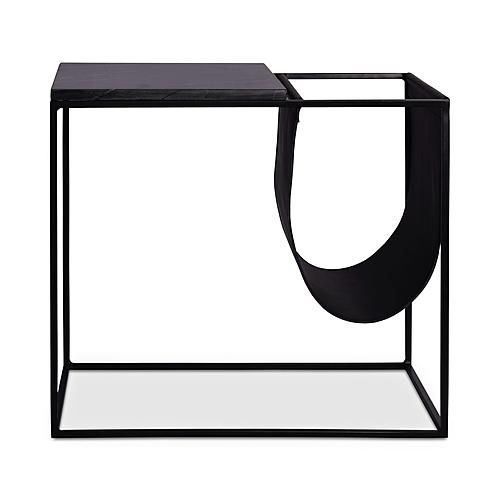 Cave Magazine Rack Black by Moe's Home Collection