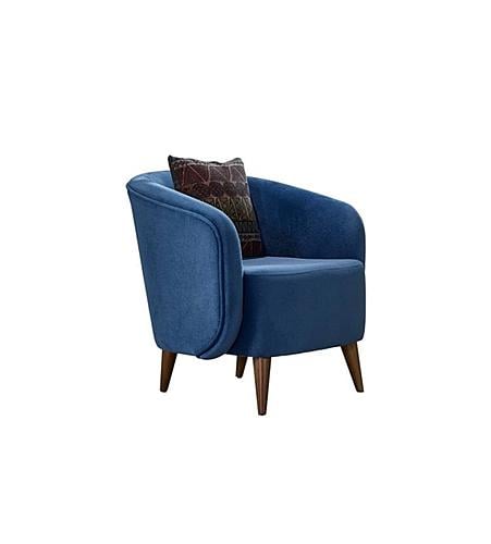 Odesa Living Room Armchair, Blue by Furnia Furniture