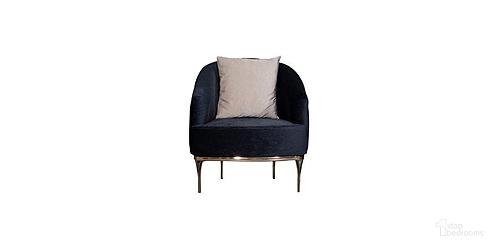 Pandora Living Room Armchair, Anthracite by Furnia Furniture