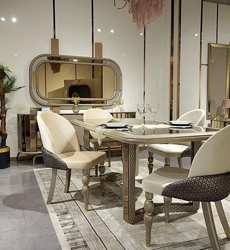 Madrid Dining Room Chair, Cream by Furnia Furniture