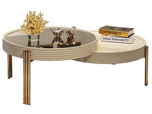 Paris Coffee Table, Beige by Furnia Furniture