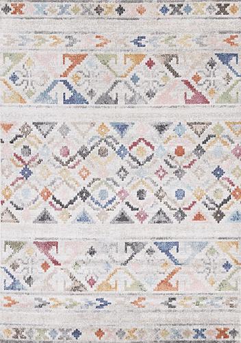 Fresco Multicoloured Tribal Rug by Kalora