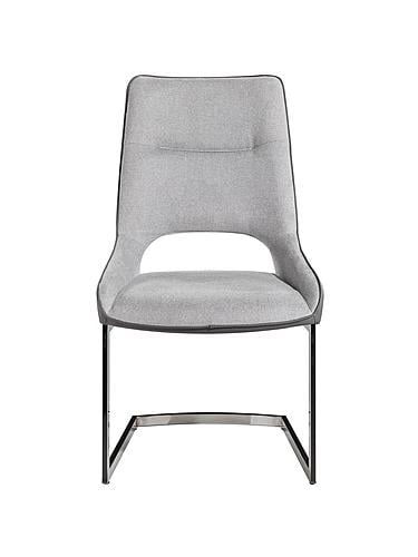 D1119 Light Grey/Dark Grey Dining Chair by Global Furniture