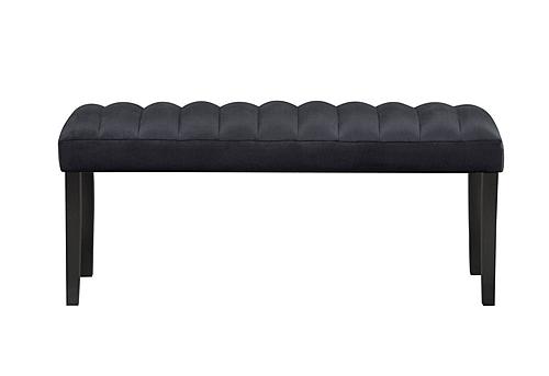 D8685 Black Bench by Global Furniture