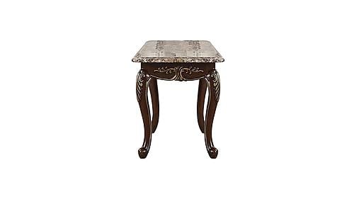 Gloria Cheery Wooden End Table by Galaxy Furniture