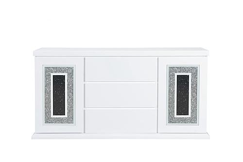 Monaco White Buffet by Global Furniture