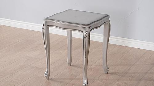 Gabriella Gray Wood End Table by Galaxy Furniture