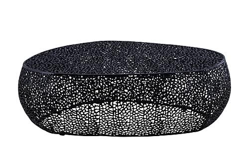 T3601-50 Black Oval Coffee Table by Galaxy Furniture