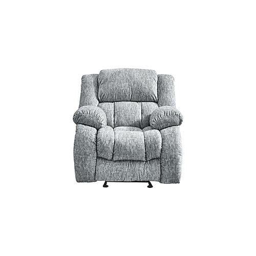U250 Grey Manual Glider Recliner by Global Furniture