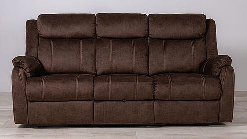 U7303 Coffee Reclining Sofa & Console Reclining Loveseat, Glider Recliner by Global Furniture