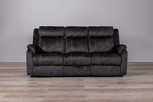 U7303 Granite Reclining Sofa & Console Reclining Loveseat, Glider Recliner by Global Furniture