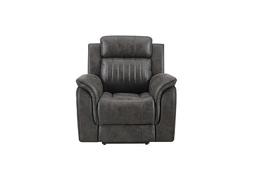 U8517 Grey Manual Glider Recliner by Global Furniture