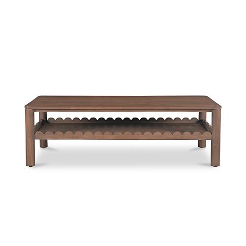 Wiley Coffee Table Vintage Brown by Moe's Home Collection