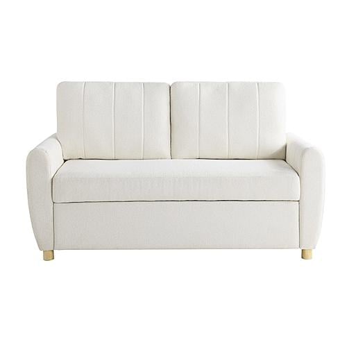 Serta&reg; Gleason Full Convertible Loveseat in Ivory by Lifestyle