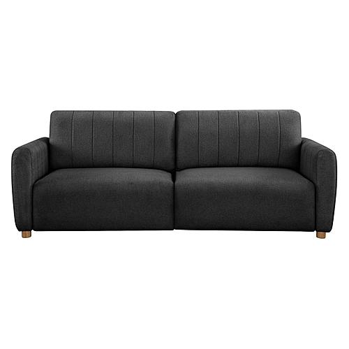 Serta&reg; Gleason Queen Convertible Sofa in Charcoal Boucle by Lifestyle