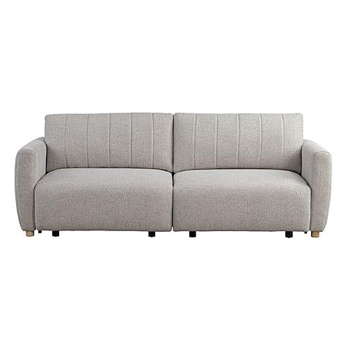 Serta&reg; Gleason Queen Convertible Sofa in Pebble Boucle by Lifestyle
