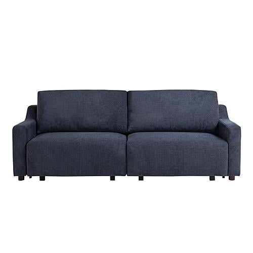 Serta&reg; Granger Queen Convertible Sofa in Navy by Lifestyle