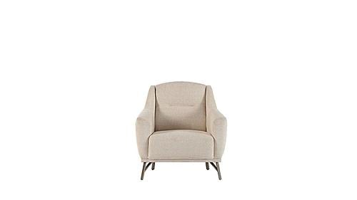 Mirante Accent Chair Beatto Cream by Bellona