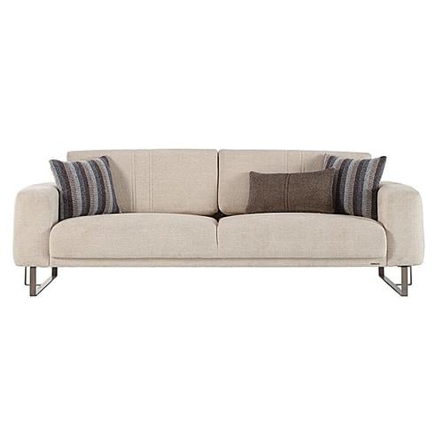 Mirante 3 Seat Sleeper Sofa Beatto Cream by Bellona
