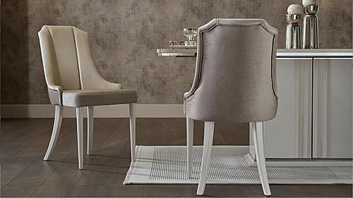 Gravita 6315 Deren Beige Dining Chair (Set of 2) by Bellona