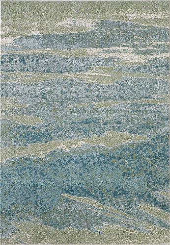 Illusions Ocean Mist Area Rug by KAS Rugs