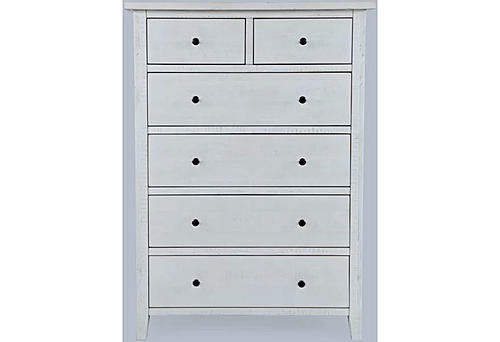 Maxton Ivory 5 Drawer Chest by Jofran Furniture