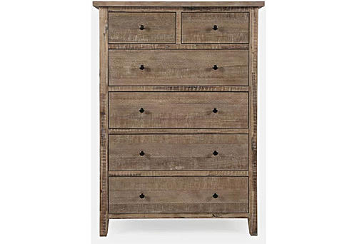 Maxton Wash 5 Drawer Chest by Jofran Furniture