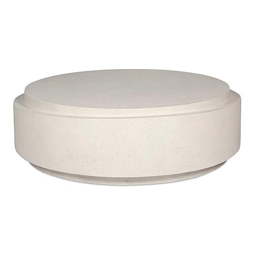 Cosmo Outdoor Coffee Table Off White by Moe's Home Collection