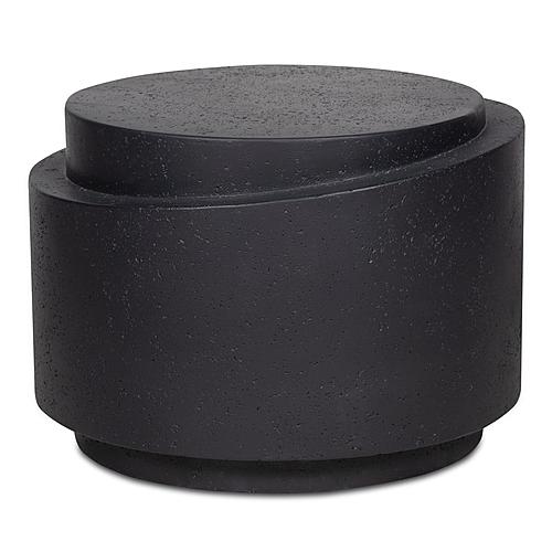 Cosmo Outdoor Accent Table Black by Moe's Home Collection