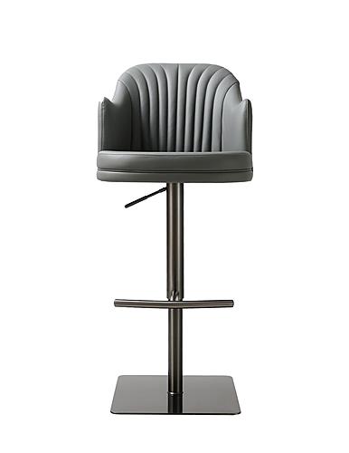 K C418A-58 Charcoal Barstool by J&M Furniture