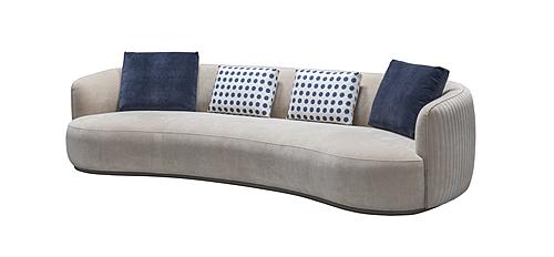 HF5515 Modern Fabric Sofa in Light Grey by J&M Furniture