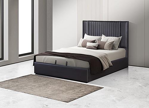 Nara Storage Bed in Dark Brown by J&M Furniture