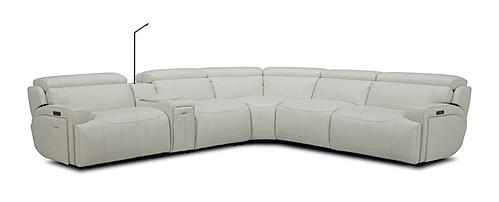 6095B Sectional in White by J&M Furniture