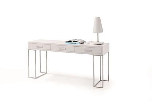 SG02 Modern Office Desk in White High Gloss by J&M Furniture