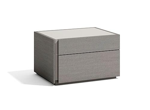 Porto Nightstand in Gray by J&M Furniture