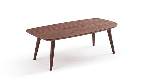 Downtown Coffee Table in Walnut by J&M Furniture