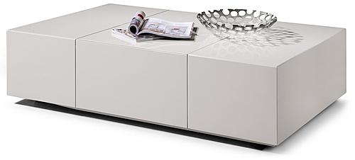 P592A Coffee Table in Taupe Gloss by J&M Furniture