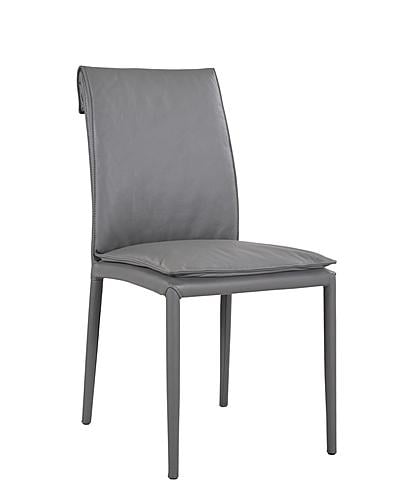 Togo Chair in Charcoal Grey 801 (Set of 2) by J&M Furniture