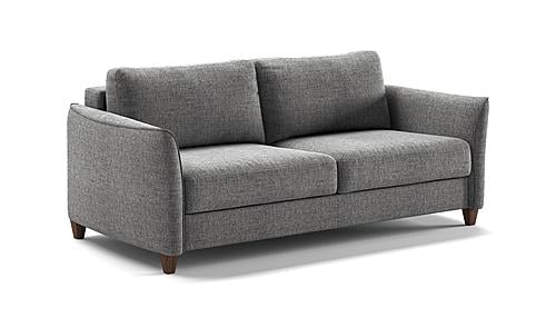 Aura Loveseat Sleeper (Queen Size) Atlantic 07 by Luonto Furniture