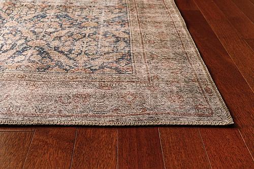 Roman Cream Subtle Diamond Pattern Rug at Futonland