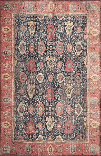 London Navy Luna Area Rug by KAS Rugs