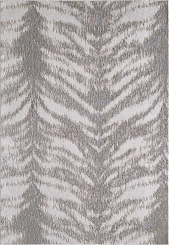 Luna Silver/Gold Herringbone Area Rug by KAS Rugs