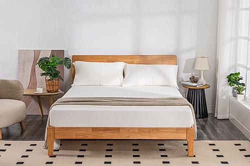 Soft Washed Sheet Set White by Mlily