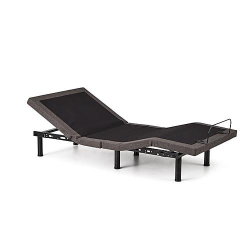 M455 Adjustable Bed Base - Charcoal by Malouf
