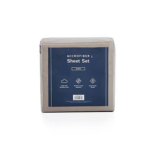 Double-Brushed Microfiber Sheet Set by Malouf