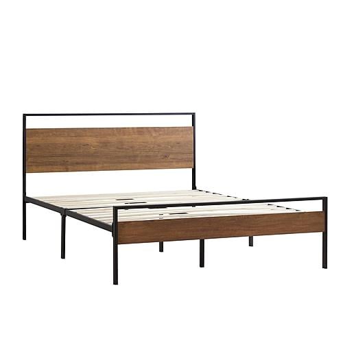 Thompson Metal & Wood Platform Bed by Malouf