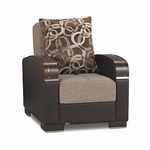 Mobimax Brown Chair by Casamode